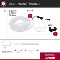 Paulmann SimpLED Outdoor Stripe 78906 LED-strip complete set Met connector (male) 24 V 5 m Warmwit 1 stuk(s) - thumbnail