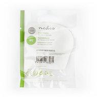 Nedis csgp40940wt coaxadapter iec (coax) male - iec (coax) male wit - thumbnail