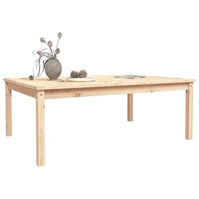 Tuintafel 121x82,5x45 cm massief grenenhout