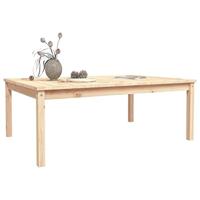 Tuintafel 121x82,5x45 cm massief grenenhout - thumbnail