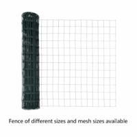 VidaXL Euro hek groen 1,2 x 10 m pvc-gecoat ijzer - thumbnail