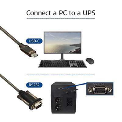 ACT USB-C naar Serieel Adapter - thumbnail
