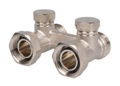 Kirchhoff Messing spruitstuk 90°, vernikkeld, 3/4" Euroconus x 3/4"IT, doorgang - 988526355