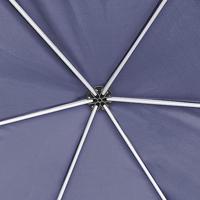 VidaXL Partytent met zijwanden pop-up zeshoekig 3,6x3,1 m donkerblauw - thumbnail