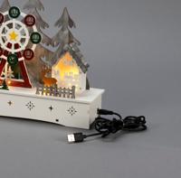 Konstsmide 3246-250 Houten figuur LED Wit - thumbnail