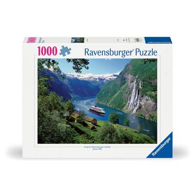 Ravensburger legpuzzel noors fjord, 1000st.