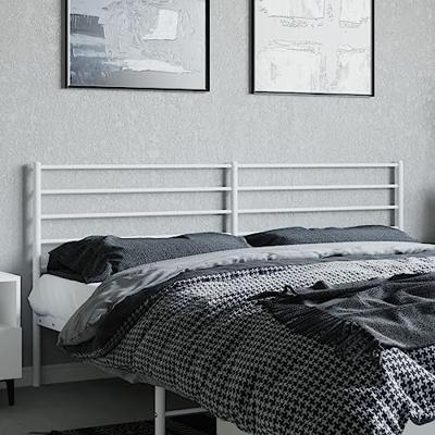 Hoofdbord metaal wit 193 cm