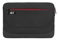ACT AC8580 Suburb Laptop Sleeve 14,1" | Extra vak met Rits | Zwart - thumbnail