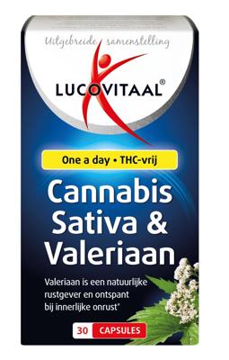 Lucovitaal Cannabis Sativa & Valeriaan Lucovitaal Cannabis Sativa & Valeriaan