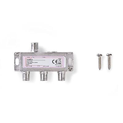 Satelliet F-splitter | Max 10,5 dB demping | 5 - 2400 MHz | 3 uitgangen
