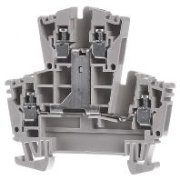 Weidmüller 1022300000-100 Doorgangsserieklem Schroeven Donkerbeige 100 stuk(s)