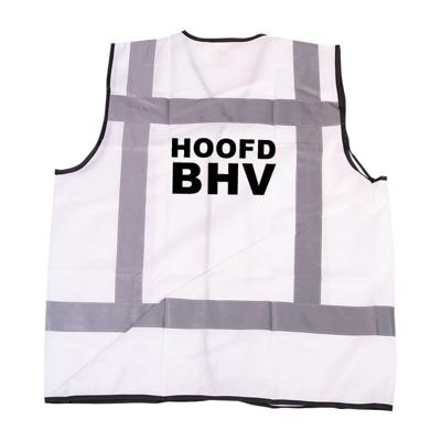 RWS veiligheidsvest hoofd BHV wit - RWS veiligheidsvest hoofd BHV wit RWS veiligheidsvest hoofd BHV wit - RWS veiligheidsvest hoofd BHV wit