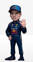 Minix Figure - 4 Times Wereldkampioen - Max Verstappen - Blauw - One size - thumbnail