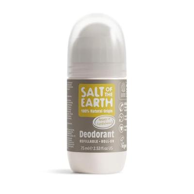 Salt Of The Earth Amber + Sandalwood Deodorant Refillable Roll-On