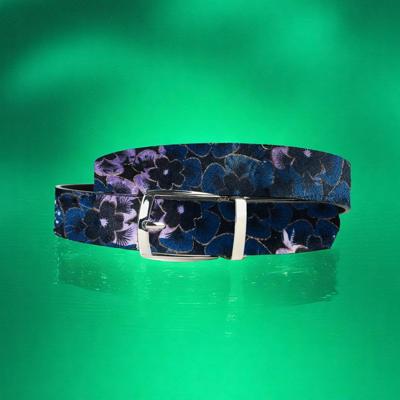 Mystic Blueberry Blossom (Riem) Lureaux - Nette Riemen Voor Heren