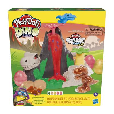 Hasbro Play-doh slime hydro glitz dino vulkaan