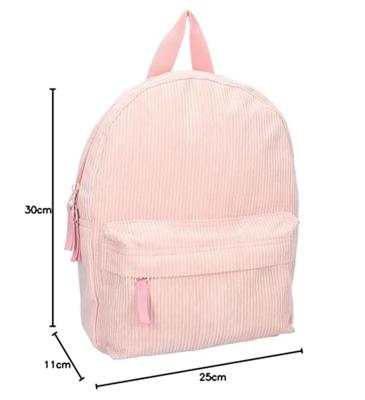 Pret Rugzak Run Around 30x25x11 cm Ribstof/Zachtroze Pret Rugzak Run Around 30x25x11 cm Ribstof/Zachtroze