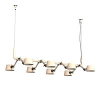 Tonone Bolt 8-pack Pendant Hanglamp - Creme Wit - thumbnail
