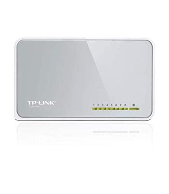 Desktop Switch TP-Link TL-SF1008D 10/100 Mbps Plastic Desktop Switch TP-Link TL-SF1008D 10/100 Mbps Plastic
