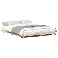Bedframe Bruin 140 x 210 cm Massief grenenhout - thumbnail