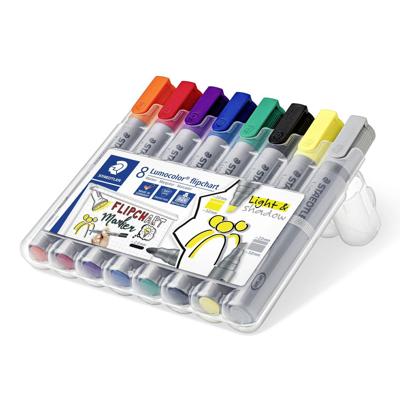 Staedtler merkstift Lumocolor Flipchart 8 stuks Staedtler merkstift Lumocolor Flipchart 8 stuks