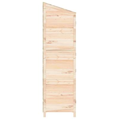 VidaXL Tuinschuur 55x52x174,5 cm massief vurenhout VidaXL Tuinschuur 55x52x174,5 cm massief vurenhout