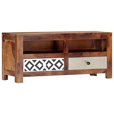Tv-meubel 90x30x40 cm massief acaciahout