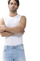 Heren Mouwloos shirt - Noblesse - 100% katoenen ondershirts zonder mouwen - thumbnail