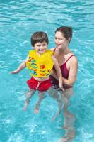 Opblaasbaar Zwemvest Bestway 41 x 30 cm Krab 3-6 jaar (6941607320525) - thumbnail