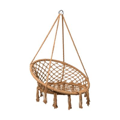 Hangstoel knoet - bruin - ⌀80x100 cm