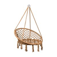 Hangstoel knoet - bruin - ⌀80x100 cm - thumbnail