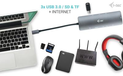 Hub USB i-Tec Aluminium