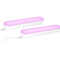 Philips Hue play lightbar - wit en gekleurd licht - ervaar het ultieme gamen - wit - 2-pack - basis - thumbnail