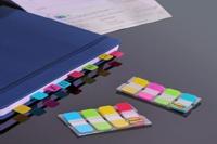 Post-it index Strong, ft 15,8 x 38,1 mm, blister met 4 kleuren, 10 tabs per kleur - thumbnail