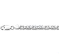TFT Zilveren Ketting Konings 3,5 mm x 60 cm - thumbnail