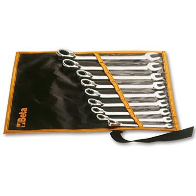 Beta 6-delige set omschakelbare ratelringsteeksleutels (art. 142) in etui 142/B6 - 001420066