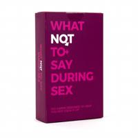What Not To Say During Sex kaarten - thumbnail