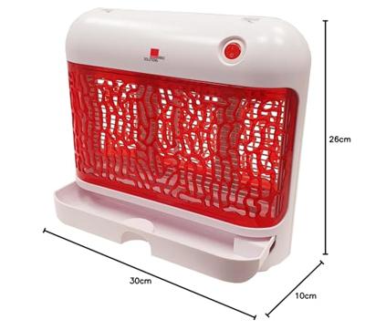 Swissinno Premium 24W 1 246 001 Vliegenlamp UV-lamp, Stroomgaas 24 W (b x h x d) 300 x 265 x 100 mm Wit, Rood 1 stuk(s)