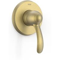 Douchekraan Tres Clasic Inbouw 1 Hendel Verouderd Messing Mat - thumbnail