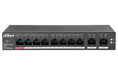SWITCH CLOUD DAHUA DH-CS4010-8GT-110 GIGABIT-SWITCH MIT 8-PORT-POE