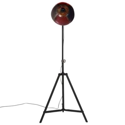 VidaXL Vloerlamp 25 w e27 61x61x90/150 cm meerkleurig