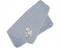 Snuggle Baby babydeken eend 70 x 70 cm - thumbnail