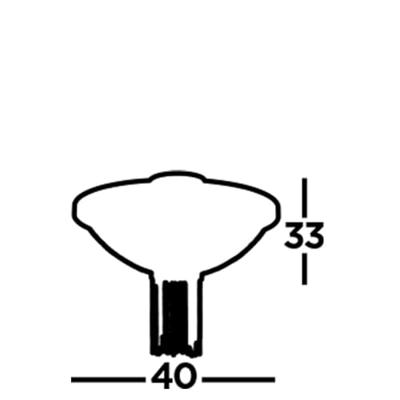 Searchlight PlafondlampBaguette - 86353-3BK