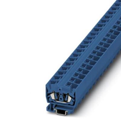Phoenix Contact 3244229 Mini-doorgangsklem 10.4 mm Spanveer Blauw 50 stuk(s)