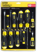 Stanley Handgereedschap 10-delige cushiongrip schroevendraaierset standaard/phillips - 2-65-005 - thumbnail