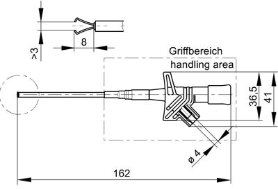 SKS Hirschmann KLEPS 2600 rt Veiligheids-krokodilklem Steekaansluiting 4 mm CAT II Rood SKS Hirschmann KLEPS 2600 rt Veiligheids-krokodilklem Steekaansluiting 4 mm CAT II Rood