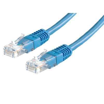 VALUE Patchkabel Cat.6 UTP (Class E), blauw, 3 m