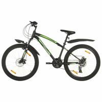 vidaXL Mountainbike 21 versnellingen 26 inch wielen 36 cm zwart - thumbnail