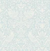 Dutch Wallcoverings British Heritage Vogel Blauw/- Wit - thumbnail