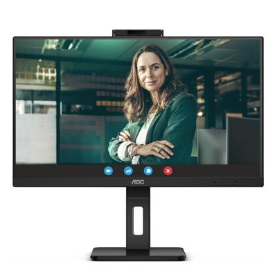 AOC QPro-Line 27P3QW LED-monitor Energielabel E (A - G) 68.6 cm (27 inch) 2560 x 1440 Pixel 16:9 4 ms HDMI, DisplayPort, USB-A 3.1 Gen 1, USB-B, Audio-Line-out